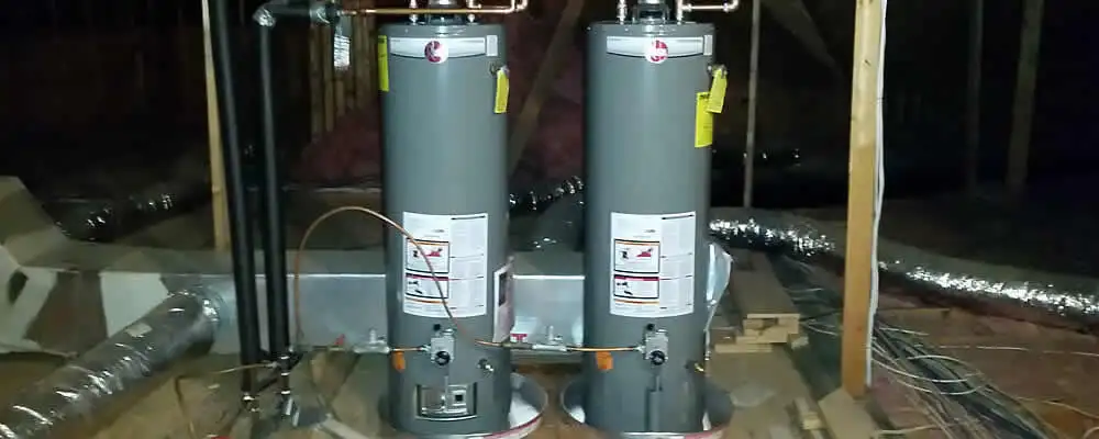 Tankless water heater installation for home hot water in Baltimore, MD